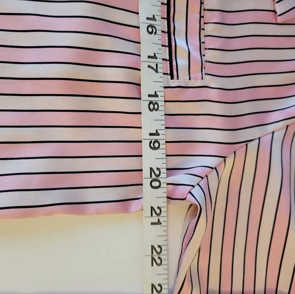 Victoria's Secret Signature striped  pajama shirt - Picture 9 of 10